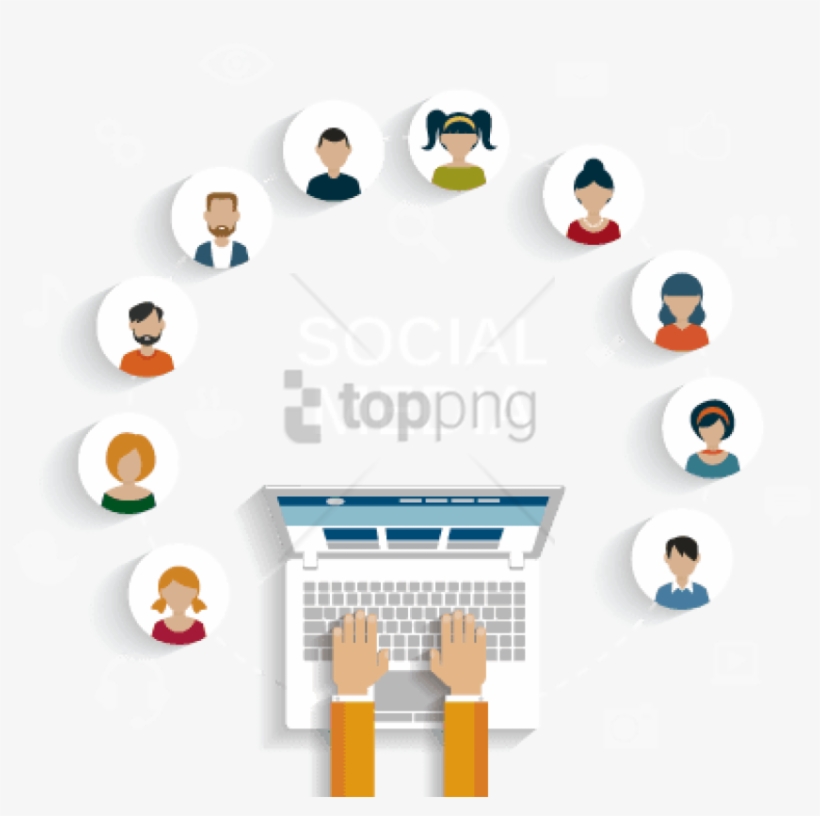 Free Png Download Dicari Social Media Marketing Png - Social Network, transparent png
