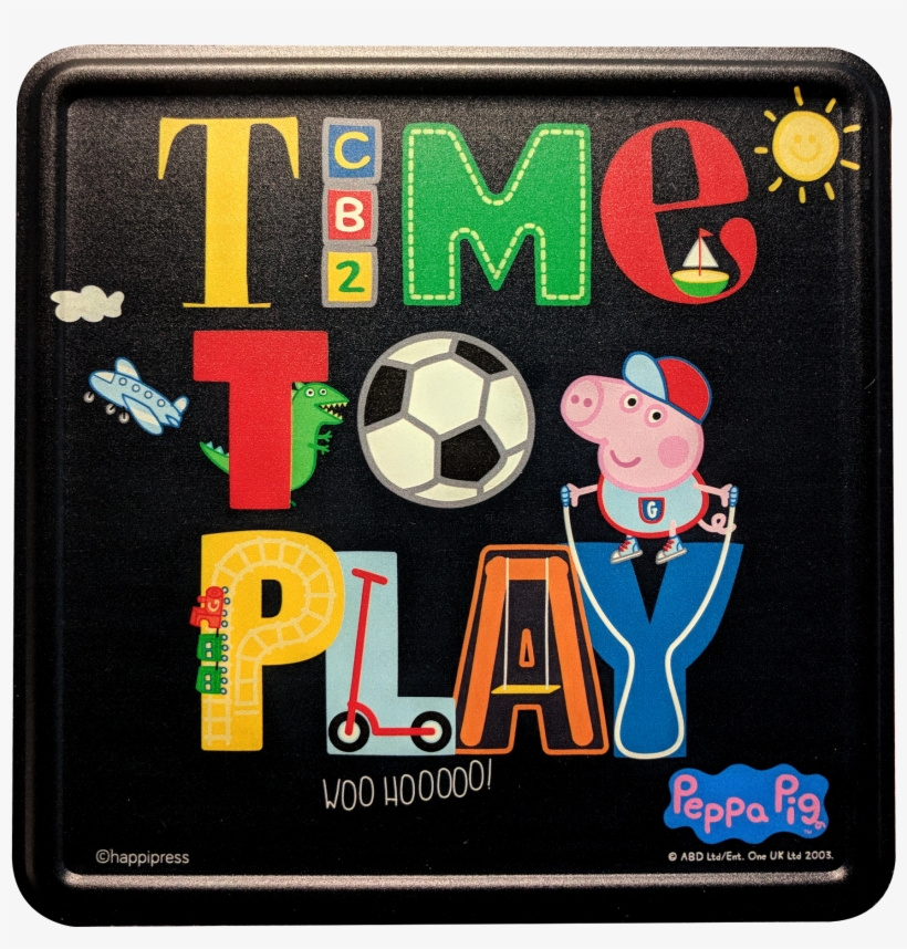 Bottle Green George Time To Play Door Sign - Cartoon, transparent png