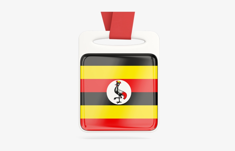 Uganda Flag, transparent png