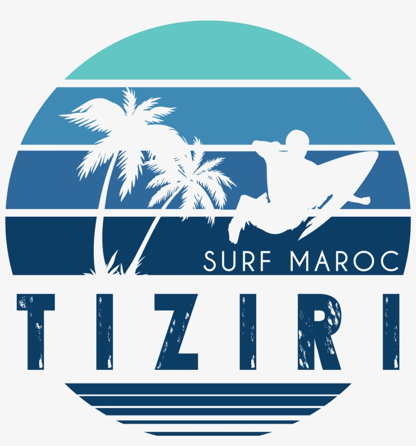Logo Tiziri Surf - Graphic Design, transparent png