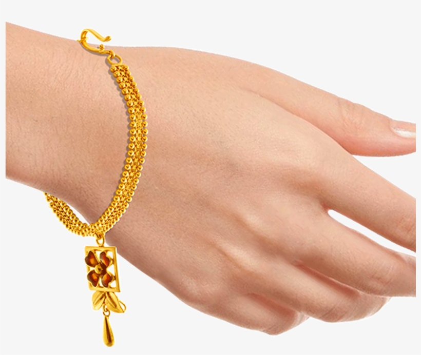 22k Yellow Gold Bracelet - Bracelet, transparent png