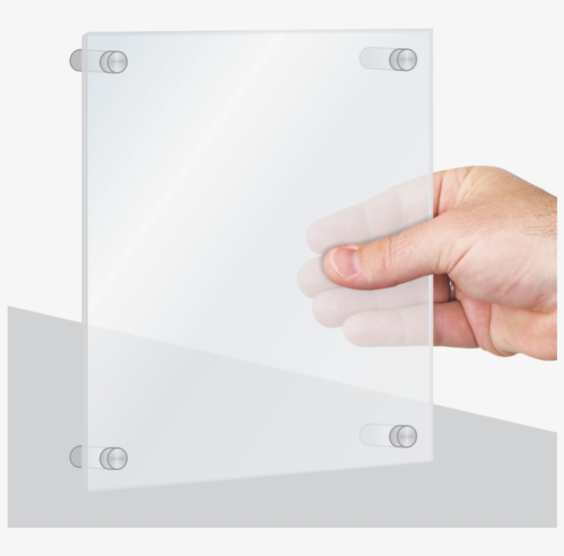 Standoff Wall Sign Frame - Gadget, transparent png