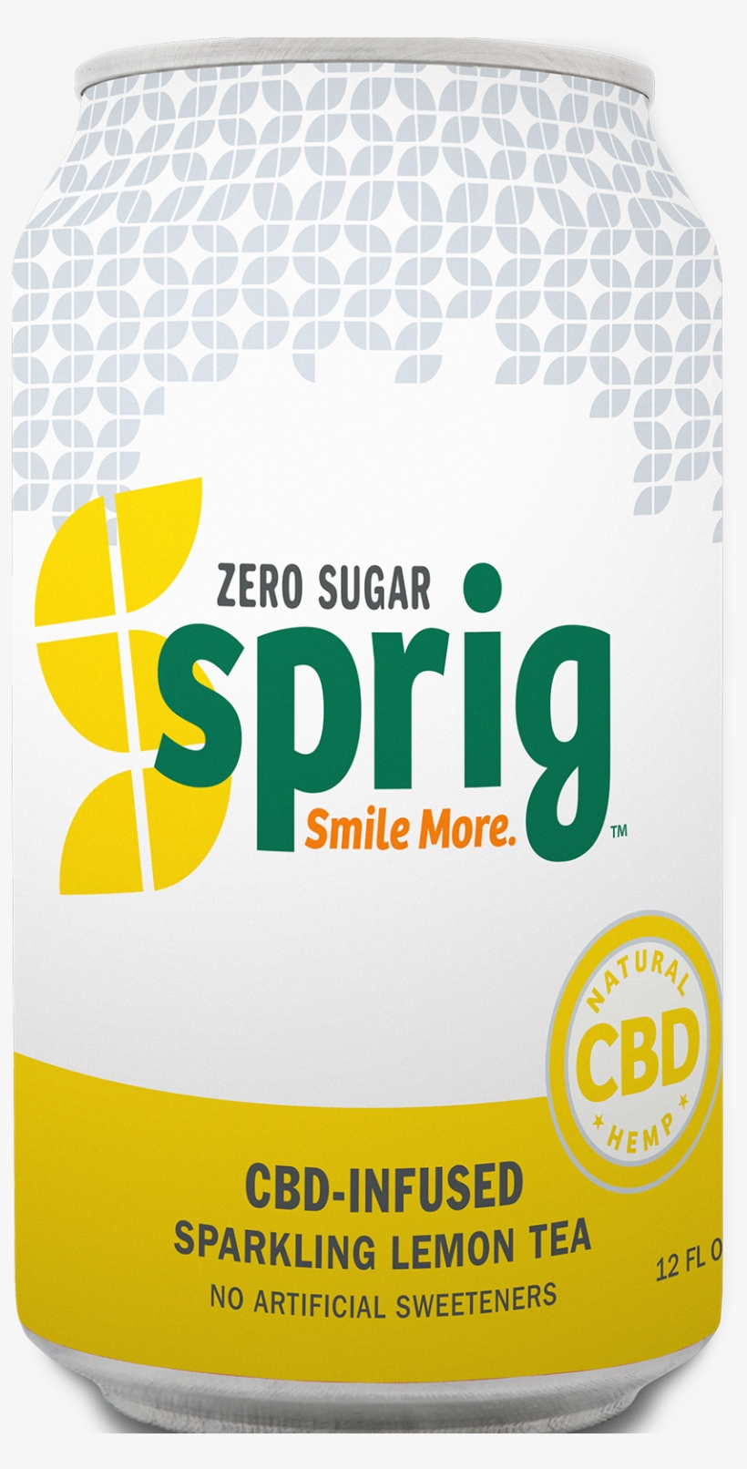 Sprig Cbd Sparkling Lemon Tea Zero Sugar By Sprig - Caffeinated Drink, transparent png