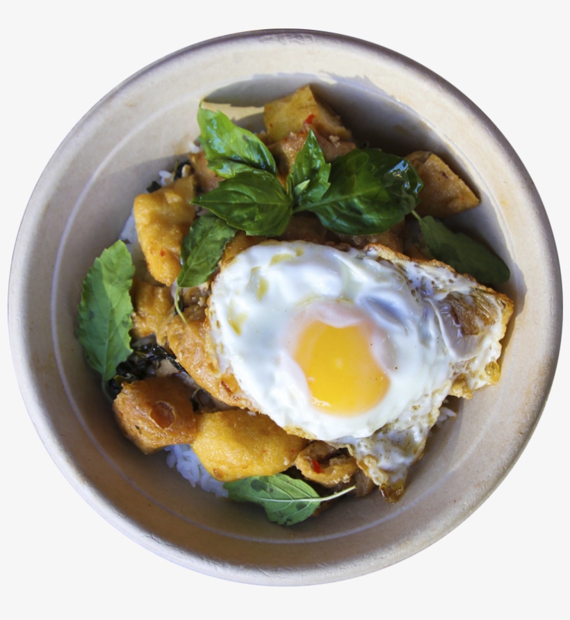 Pad Kra Pow Kai Dow Spicy Tofu Basil - Pad Kra Pao Png, transparent png
