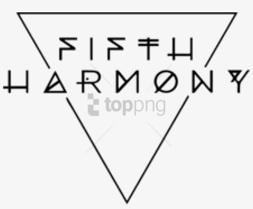 Free Png Fifth Harmony Logo Diamond Png Image With - Logo De Fifth Harmony, transparent png