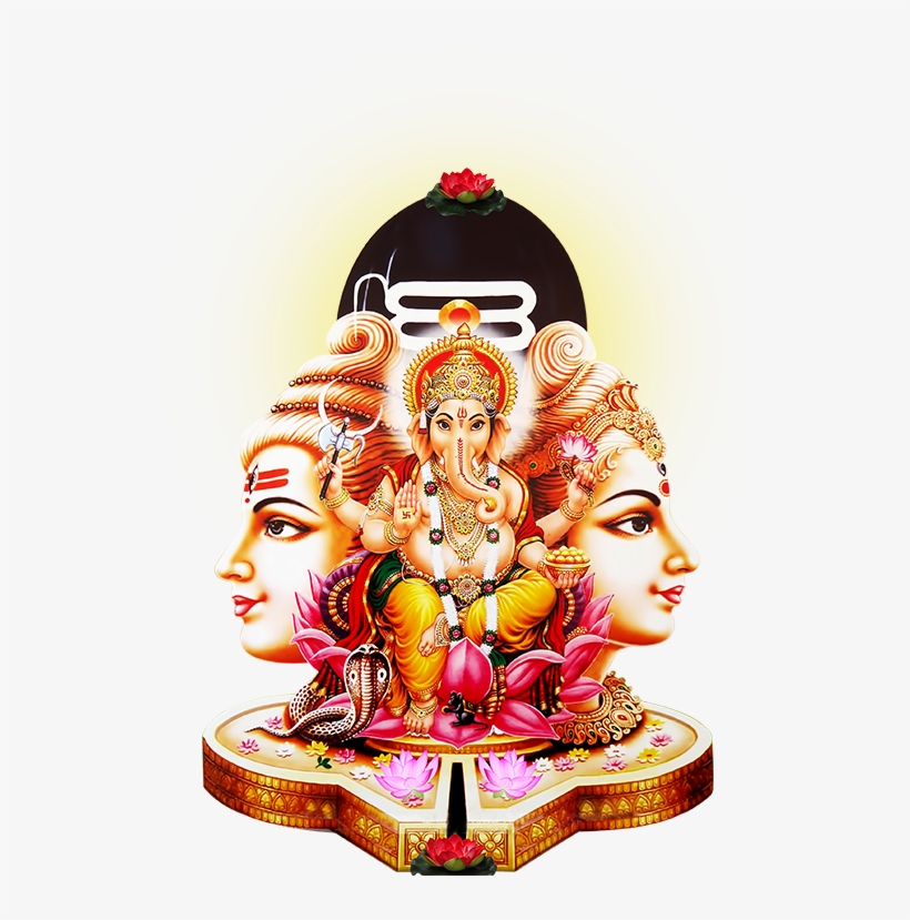 Facts Associated With Astrology Services & Solutions - Lord Ganesh Shiva Parvathi, transparent png