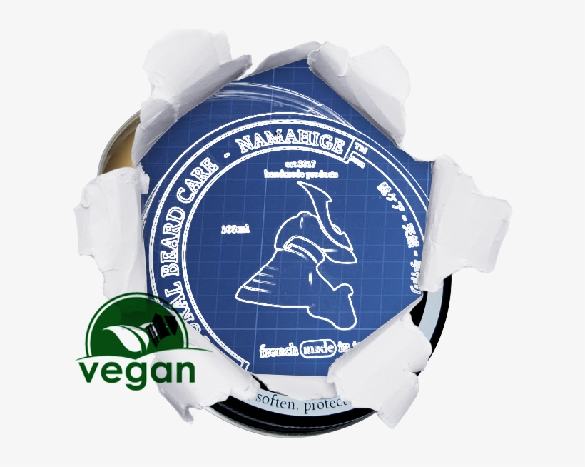 Namahige Beard Product - Vegan Symbol, transparent png