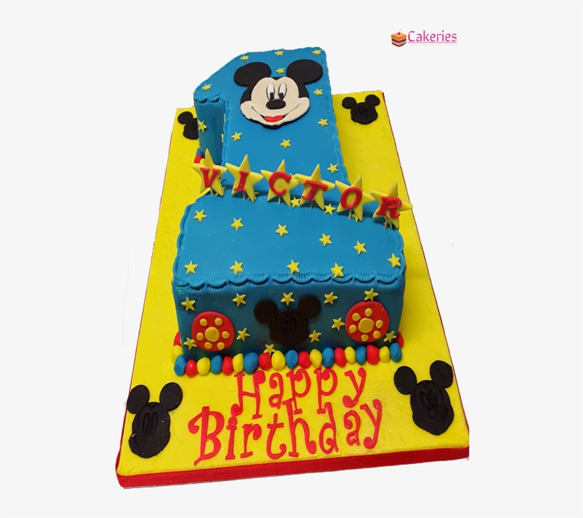 Mickey Mouse Cake - Cake Decorating, transparent png