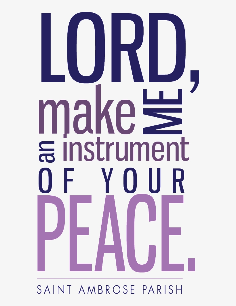 Lent15 Instrument Of Peace Logostambrose2015 02 17t23 - Descriptive Words, transparent png