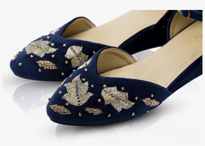 Midnight Petals Blue - Basic Pump, transparent png