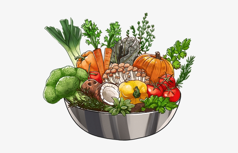 Metal Skål - Natural Foods, transparent png