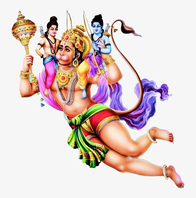 Hanuman Panchamukhi Free Png Image, Hanuman Old Image, - Hanuman Ji, transparent png