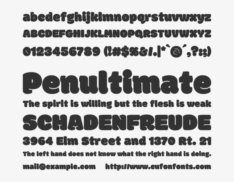 Modak Font Preview - Font Cooper Std Black, transparent png