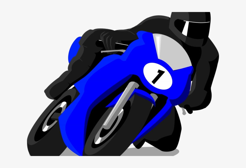 Sport Bike Cliparts - Motor Sport Vector Png, transparent png