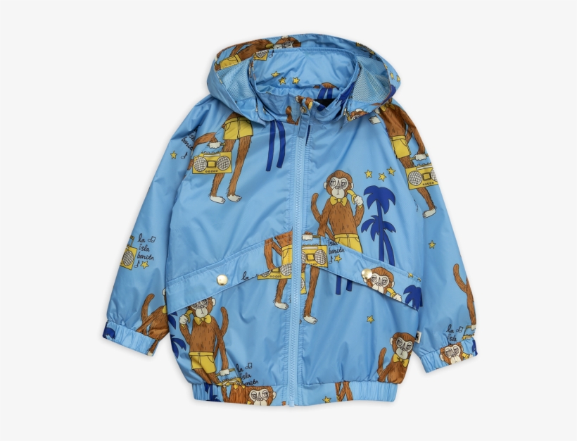 Mini Rodini Kids' Boys Cool Monkey Sports Jacket, transparent png
