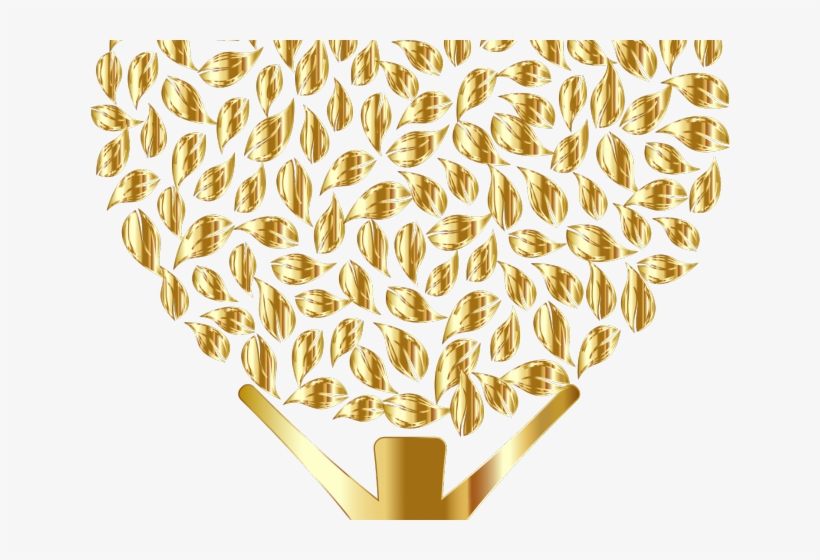 Golden Clipart Transparent Background - Wallpaper, transparent png