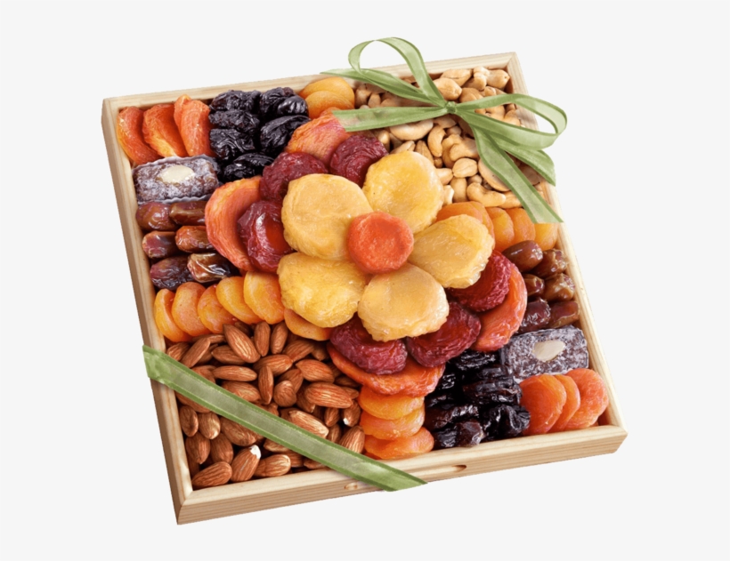Golden State Fruit Flora Dried Fruit And Nut Gift Tray - Dry Fruit Tray Png, transparent png