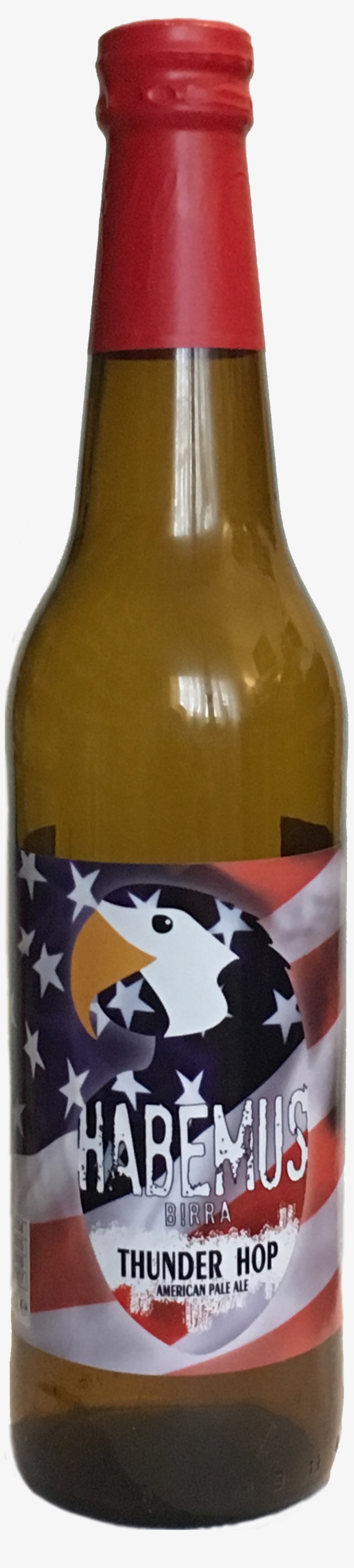 Thunder Hop Beer 50 Cl Italian - Glass Bottle, transparent png
