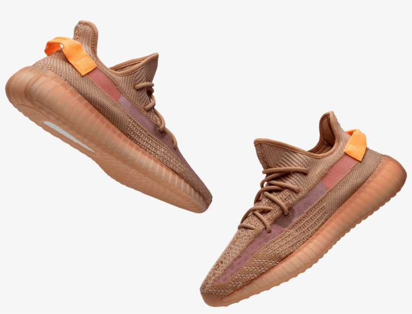 Yeezy Boost 350 V2 'clay' - Sneakers, transparent png