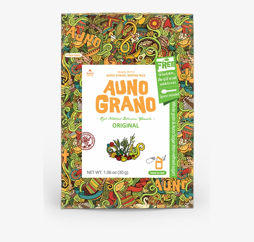 Auno Grano, A Meal Substitute Made Of Whole-grain Rice - Book Cover, transparent png