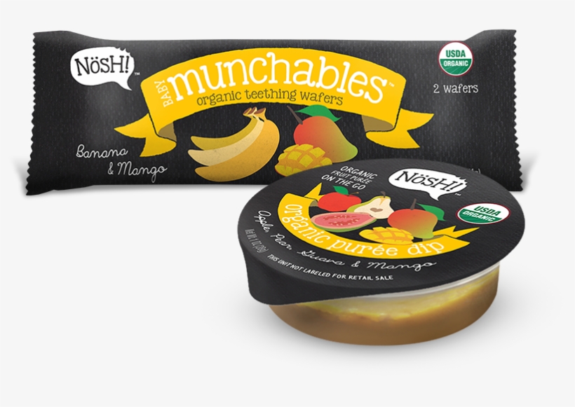 Munchable Dippers, Banana & Mango - Sandwich Cookies, transparent png