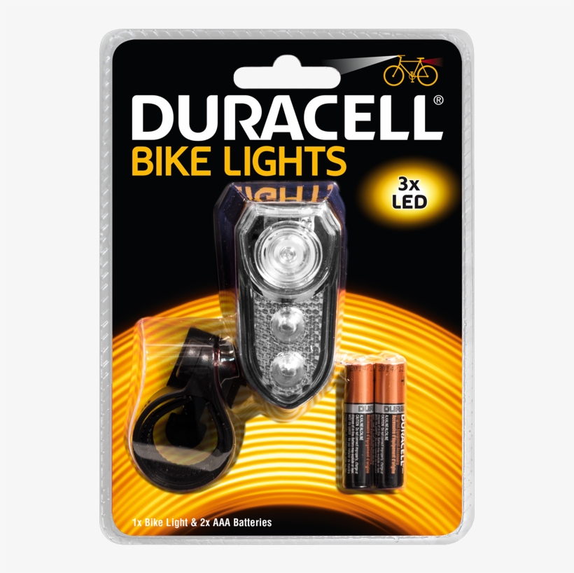 Duracell Bike Light - Duracell Cr123, transparent png
