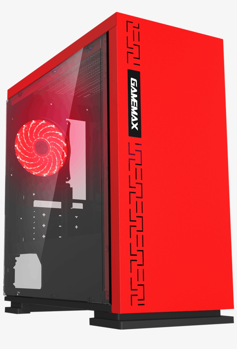 Game Max Expedition Red Gaming Matx Pc Case Rear Led - Game Max Expedition, transparent png