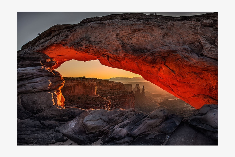 Stone Temple Print - Natural Arch, transparent png