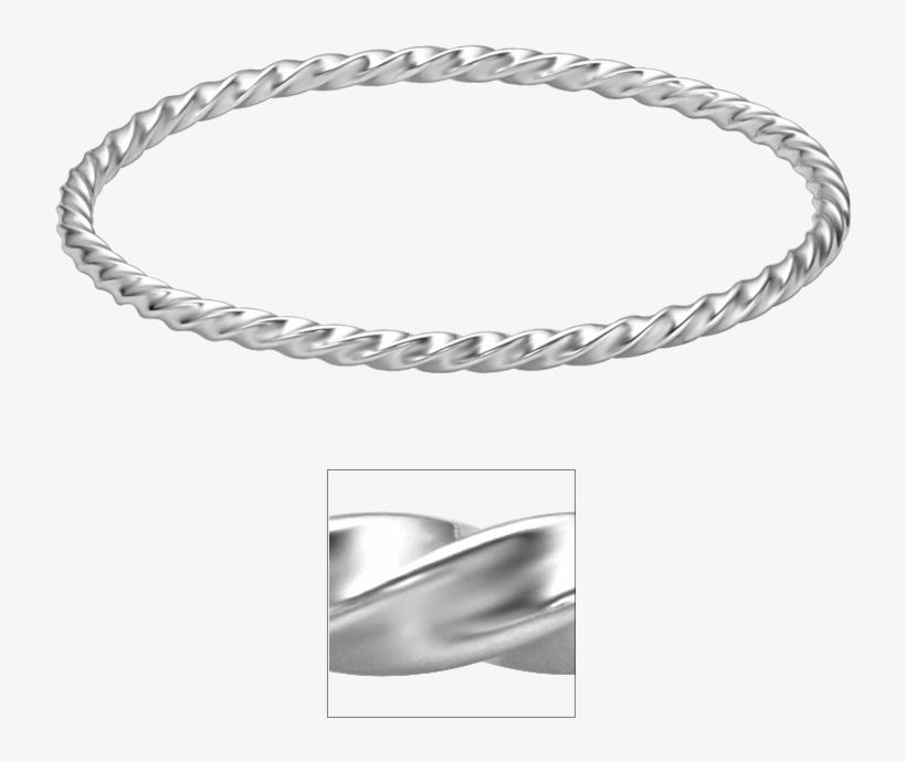 Standard View Of Brct25 In White Metal - Chain, transparent png