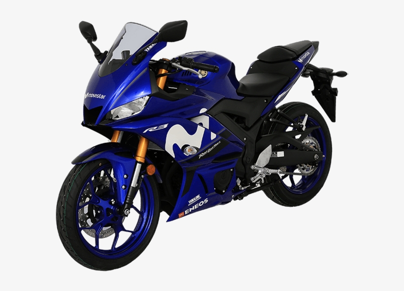 Yamaha Yzf R3 My2018 ยามาฮ่า วายแซดเอฟ อาร์3 - Yamaha R3 Race Fairing, transparent png