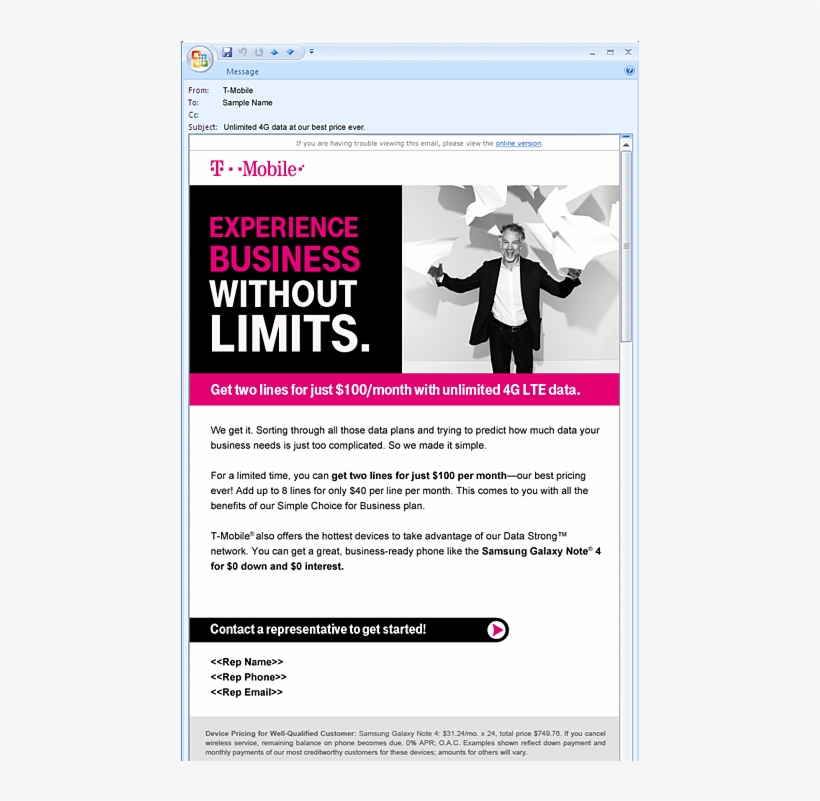 T-mobile Email Marketing - T Mobile Email Marketing, transparent png
