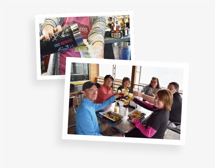 Always Great Food And Fun Atmosphere Here At Diego's - Collage, transparent png