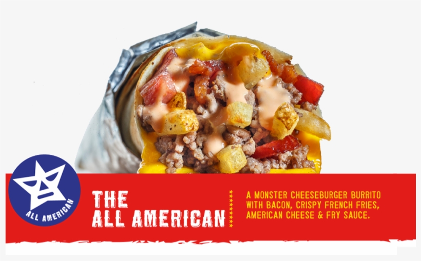 Carnivore Burrito - Sweeto Burrito All American, transparent png