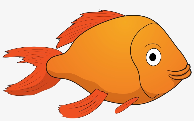 Cropped-fish Block1 - Garibaldi (fish), transparent png