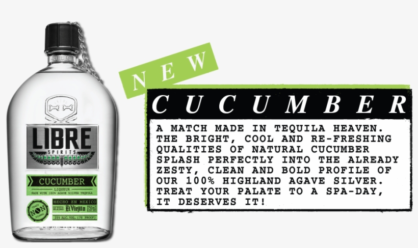 Products-cucumber - Glass Bottle, transparent png