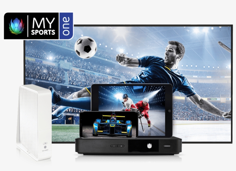 Live Sport And Top Games With Mysports Upc Png Upc - Television Set, transparent png