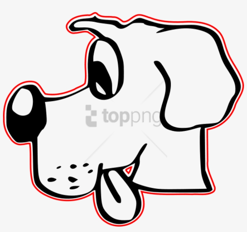 Free Png Download Cute Dog Drawing Shower Curtain Png - Outline Of A Dog, transparent png