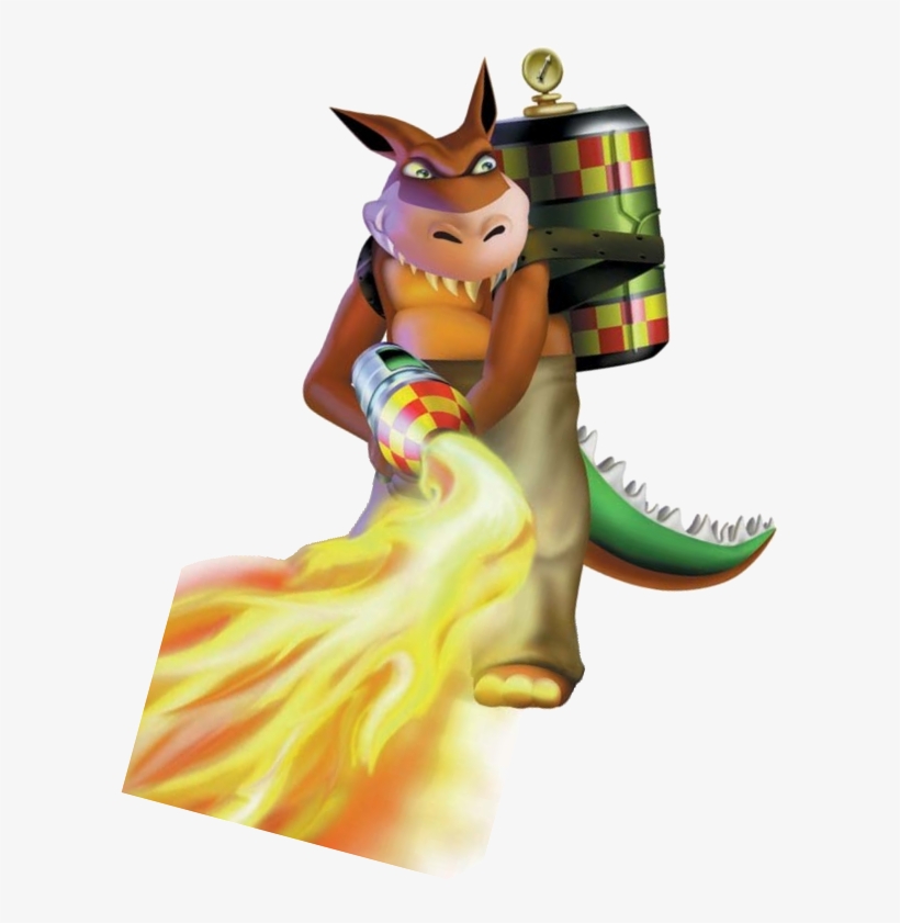 Dingodile Crash Bandicoot 3, transparent png