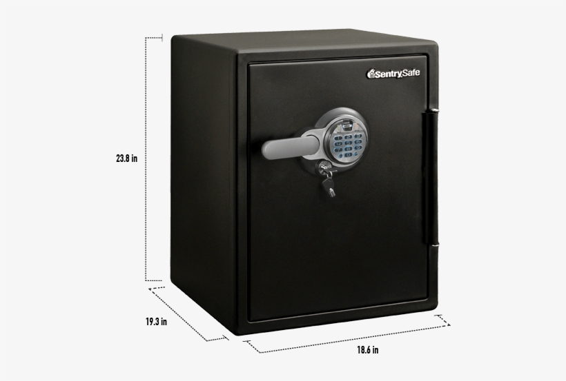 Sentrysafe Fingerprint Fire/water Safe - Box, transparent png