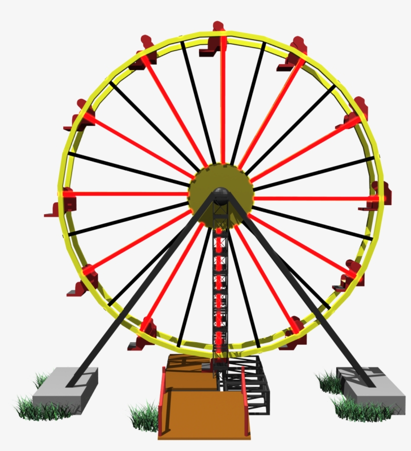 Knox County Fair - Ferris Wheel, transparent png