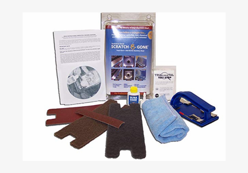 Bull Scratch B Gon Homeowners Kit - Stainless Steel Deep Scratch Removal, transparent png