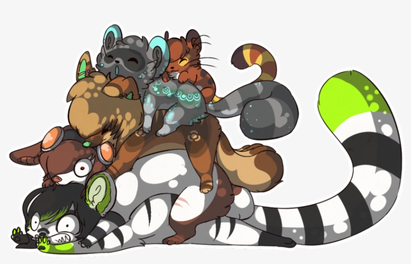 Photo Livestream Orgy I Mean Dog Pile By Otaku Bee-d57at46 - Cartoon, transparent png
