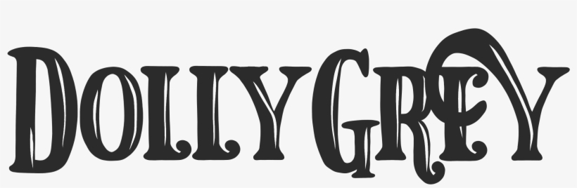 Dolly Grey - Calligraphy, transparent png