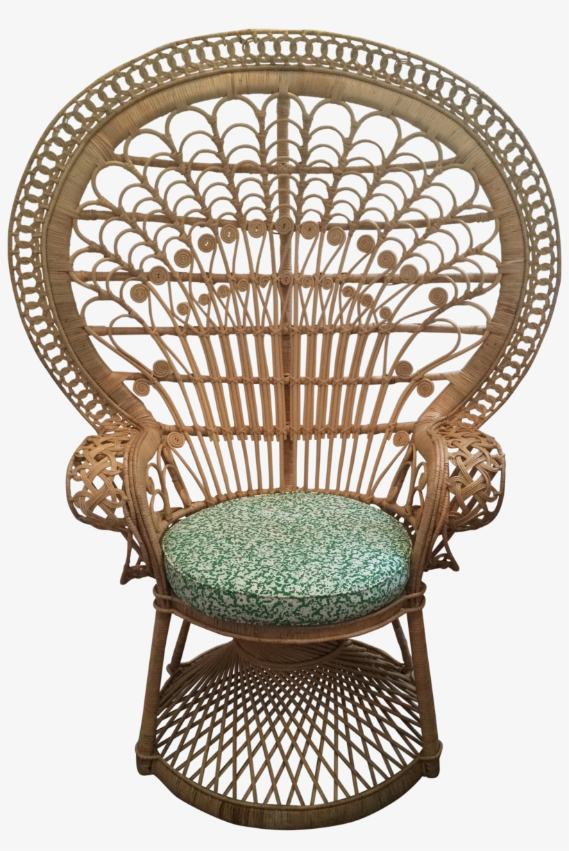 Peacock Chair Peacock Wicker Chair Wicker Peacock Chair - Png Peacock Chair, transparent png