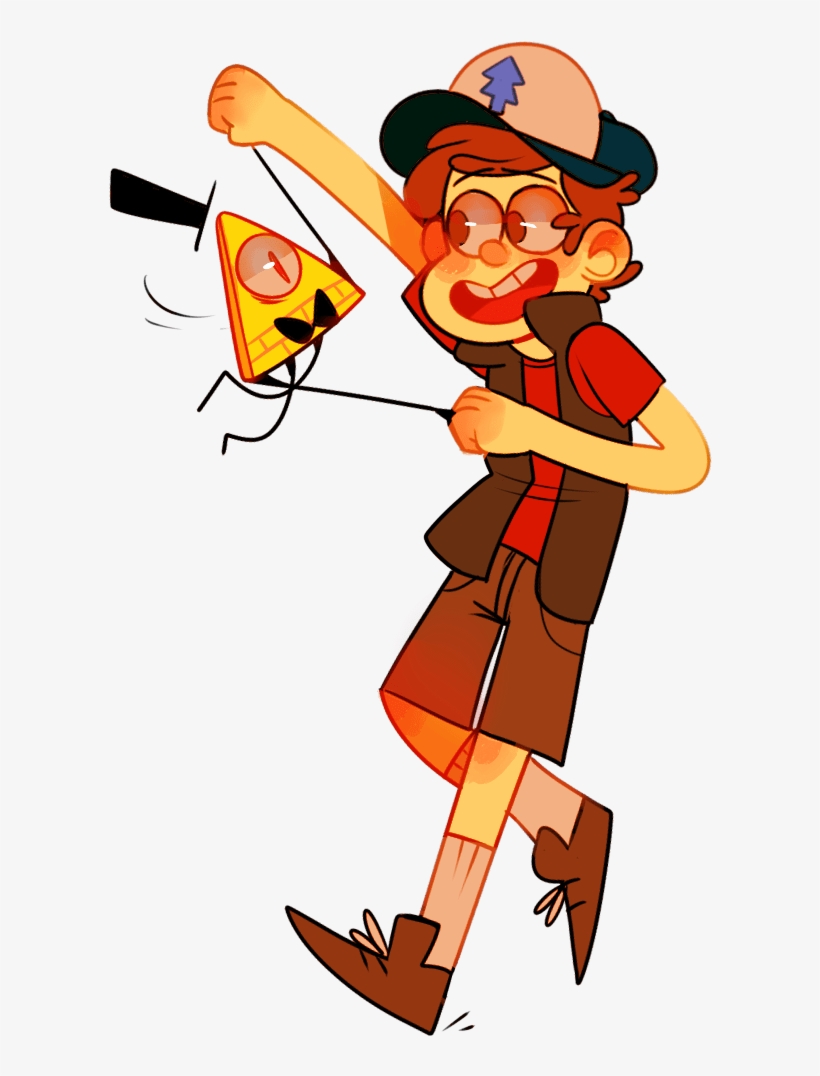 Damn ' Iceb0x Transparent Dancing Bill And Dipper - Bill Cipher Dance, transparent png