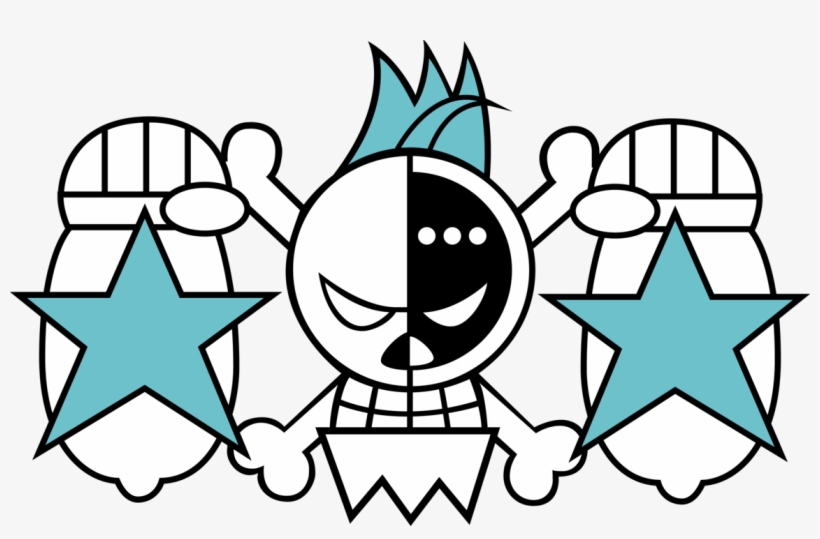 However, He Was Framed By Cp5's Current Leader, Spandam, - One Piece Franky Jolly Roger, transparent png