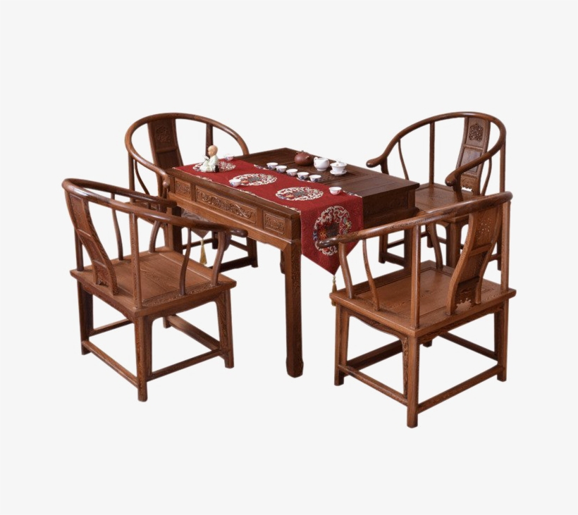 Bamboo Furniture Png Transparent Picture - Bamboo Chairs And Tables Png, transparent png