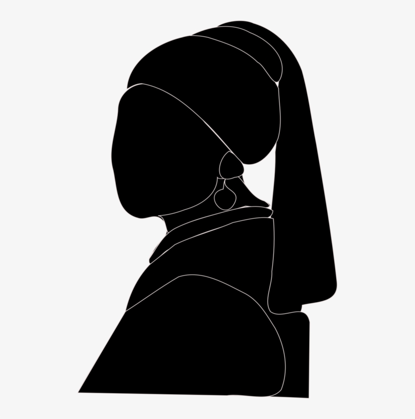 Shoulder Silhouette Headgear Black M, transparent png