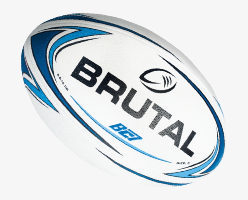 Promotional Personalised Logo Rugby Balls - Brutal Rugby, transparent png