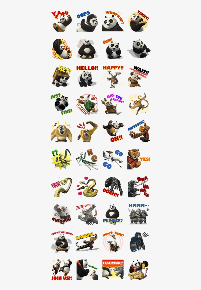 Kung Fu Panda, transparent png